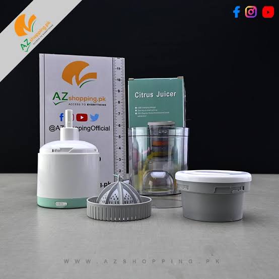Portable Citrus Juicer โ Electric Mini Orange & Lemon Squeezer
