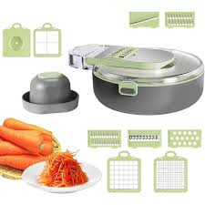 9-in-1 Vegetable Cutter – Multifunction Slicer & Chopper Tool