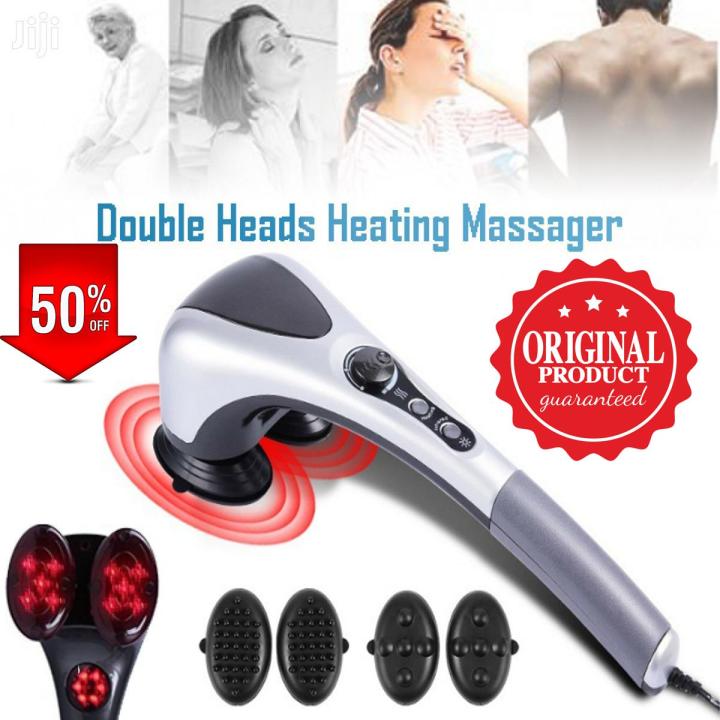 Double Head Electric Massager Hammer – Full Body Muscle Relaxer