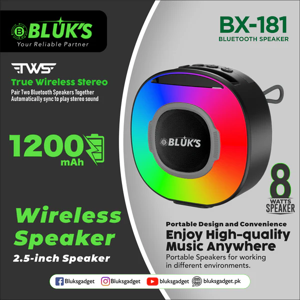 BX-181 Wireless Speaker 2.5-inch Speaker