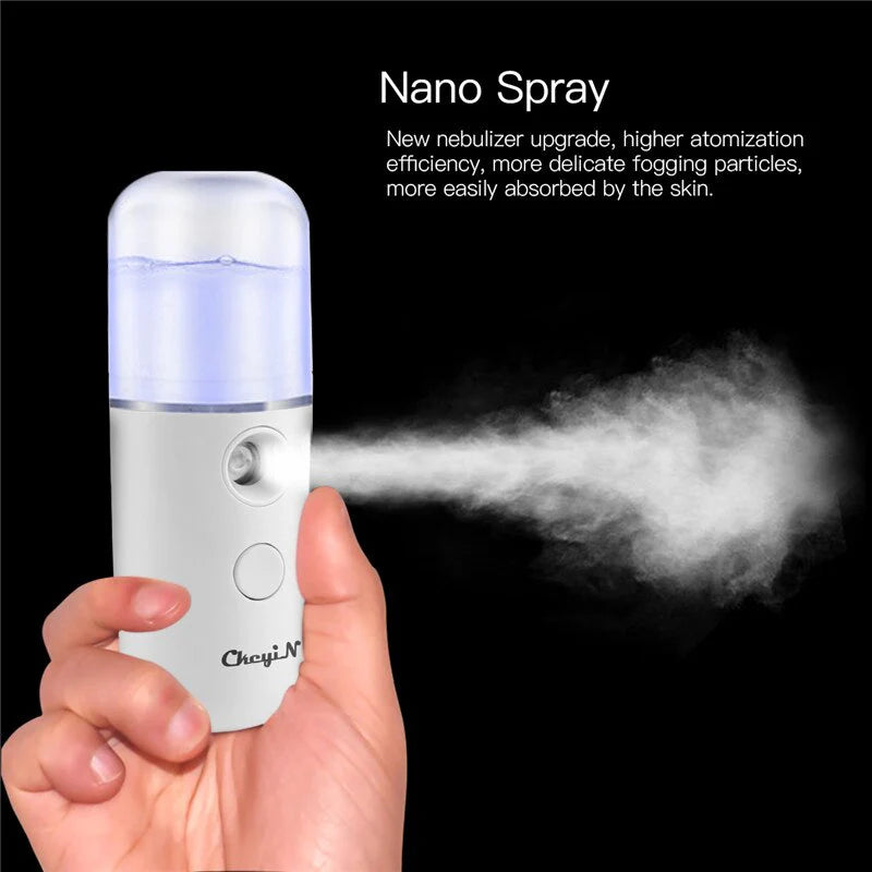Nano Mist Sprayer – Portable Facial Hydrator & Skin Moisturizer