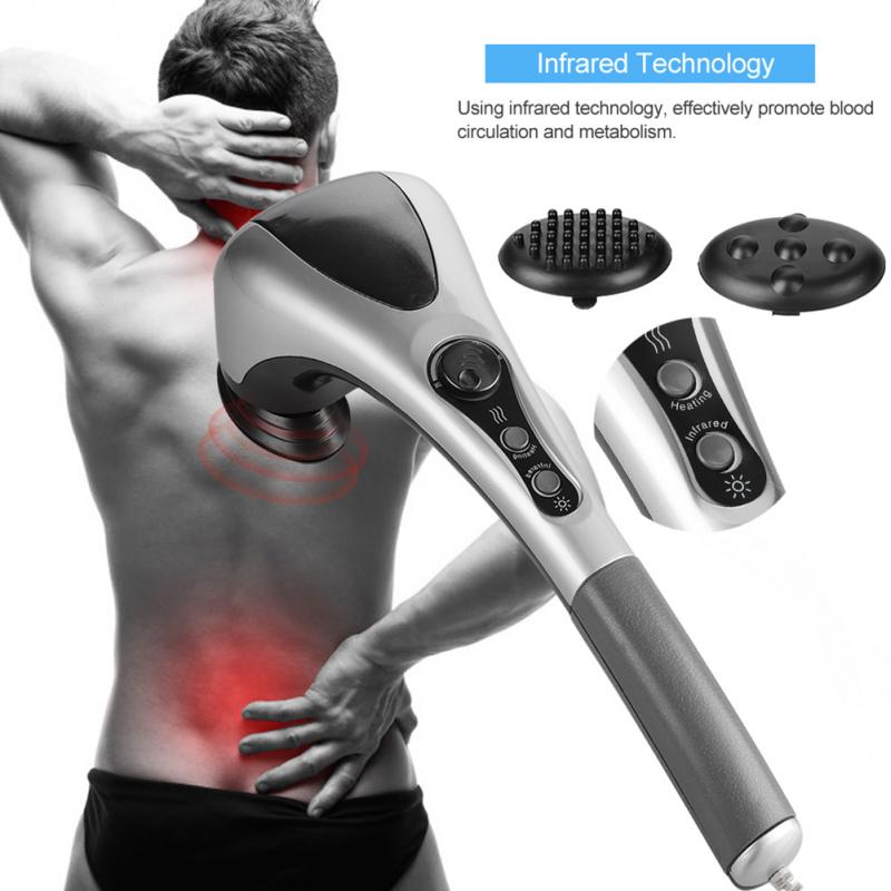 Double Head Electric Massager Hammer – Full Body Muscle Relaxer