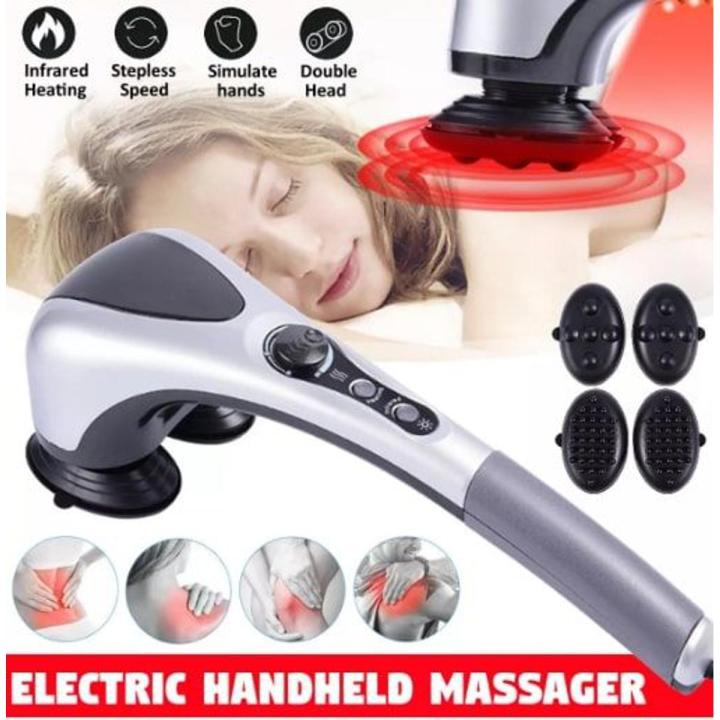 Double Head Electric Massager Hammer – Full Body Muscle Relaxer