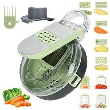 9-in-1 Vegetable Cutter – Multifunction Slicer & Chopper Tool