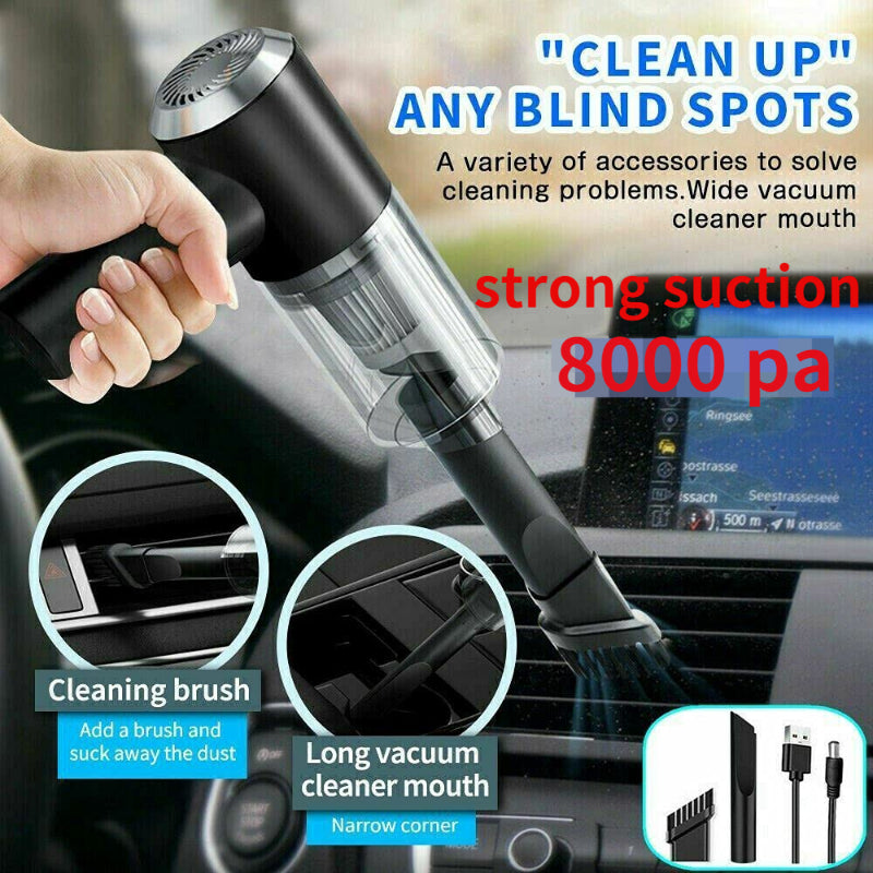 3-in-1 Vacuum Cleaner – Handheld, Blower & Suction Cleaner for Home