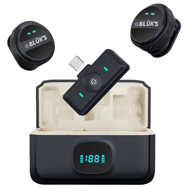 BX-12 Professional Wireless Bluetooth Microphone ANC