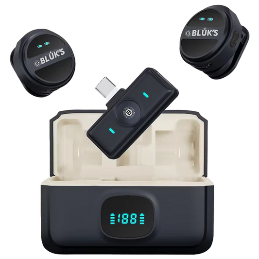 BX-12 Professional Wireless Bluetooth Microphone ANC