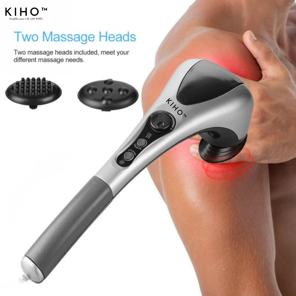 Double Head Electric Massager Hammer – Full Body Muscle Relaxer
