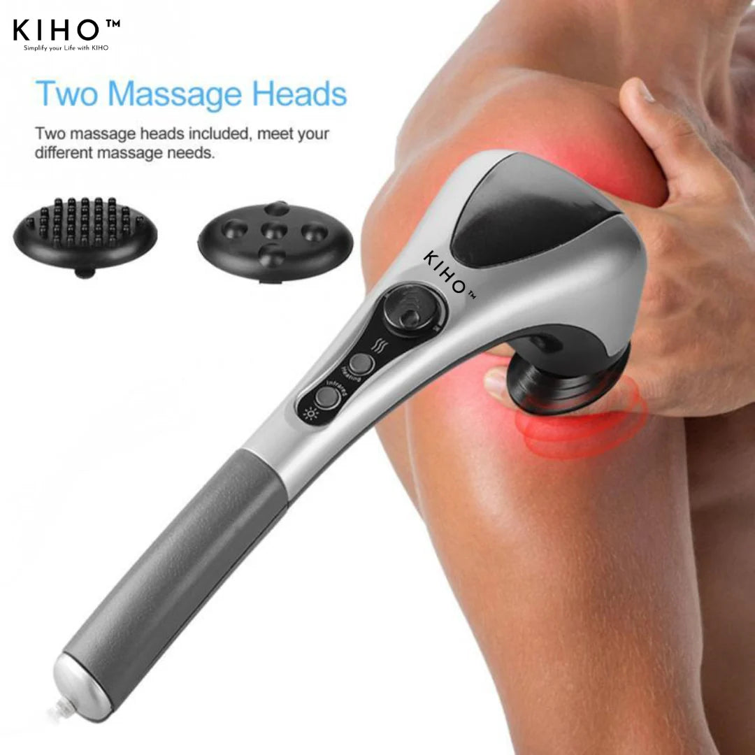 Double Head Electric Massager Hammer – Full Body Muscle Relaxer
