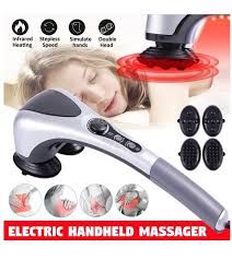 Double Head Electric Massager Hammer – Full Body Muscle Relaxer