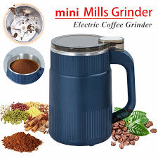 Mini Electric Coffee Grinder – Compact Bean & Spice Grinder Machine