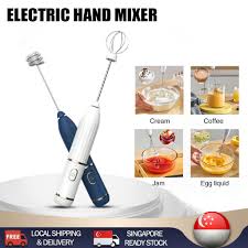 Portable Electric Coffee Mixer 2-in-1 – Milk Frother & Drink Blender