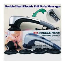 Double Head Electric Massager Hammer – Full Body Muscle Relaxer
