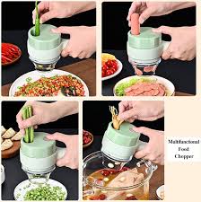 Gatling Food Chopper – Manual Vegetable Cutter & Slicer