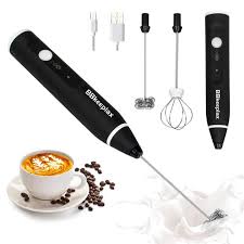 Portable Electric Coffee Mixer 2-in-1 – Milk Frother & Drink Blender