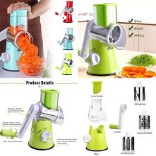 Table Top Drum Grater – Multifunction Rotary Vegetable Cutter,Vegatable slicer