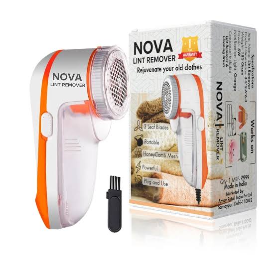 Nova Lint Remover – Electric Fabric Shaver for Clothes & Wool