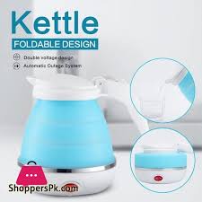 Travel Folding Electric Kettle – Portable Silicone Hot Water Boiler