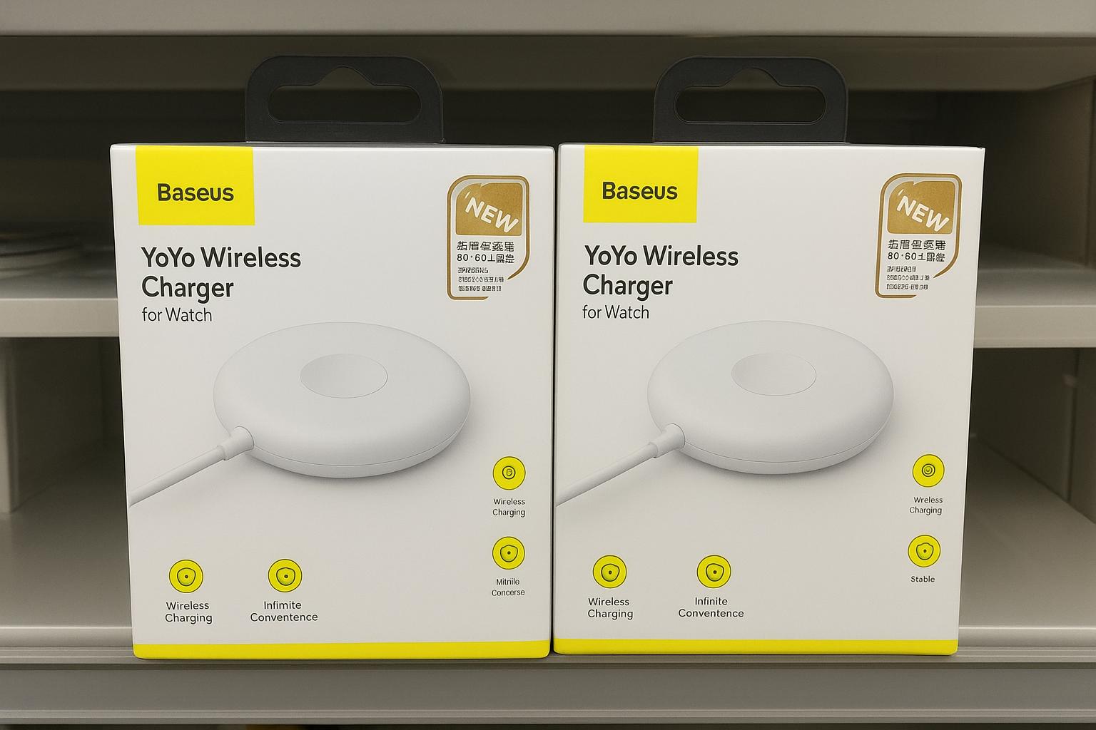 Baseus YoYo Wireless Charger for Watch – Portable Smart Watch Charger