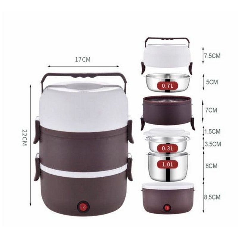 Electric Lunch Box – Portable Food Warmer for Office, School & Travel