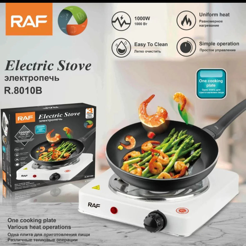 1000W Portable Electric Stove – Single Hot Plate for Home & Travel